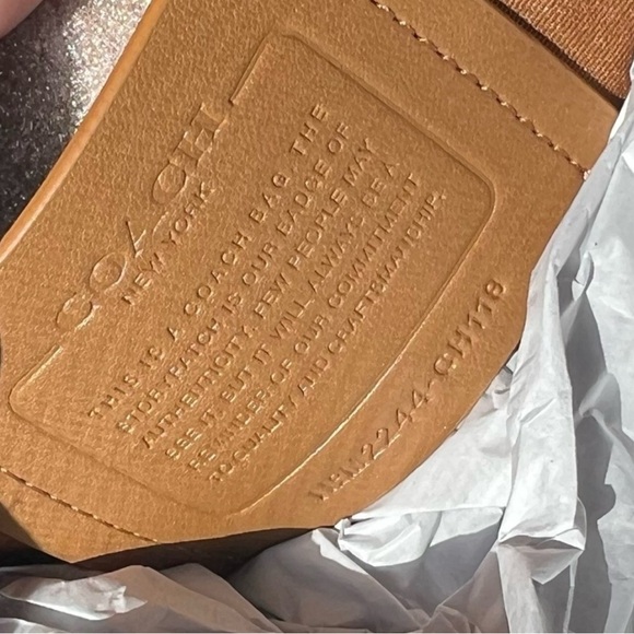 COACH Track Crossbody Bag In Colorblock Signature Canvas With Coach Stamp - Picture 13 of 14